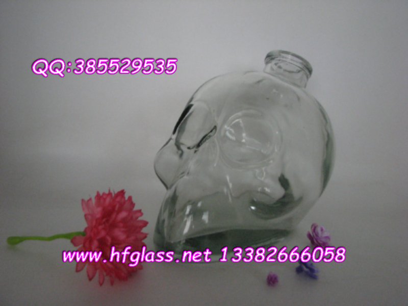 骷髅头玻璃瓶|骷髅头瓶|3