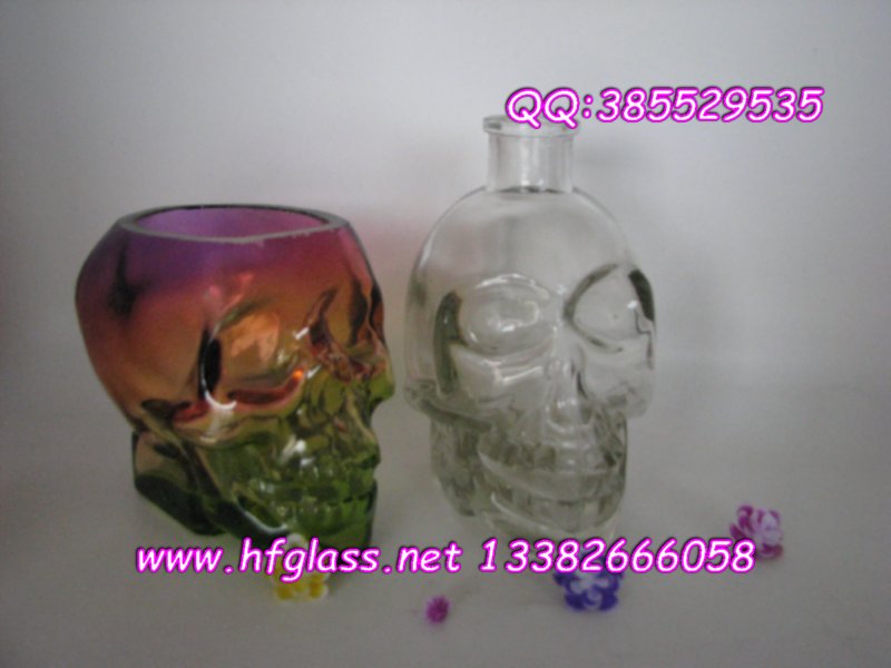 骷髅头玻璃瓶|骷髅头瓶|15